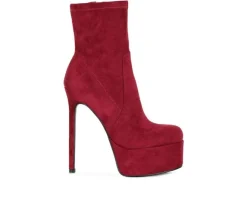 Women's London Rag Clubbing Platform Stiletto Booties