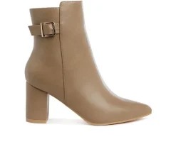 Women's London Rag Conchos Booties