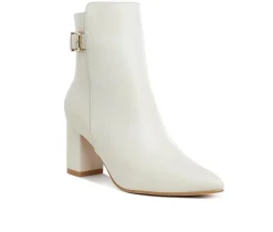 Women's London Rag Conchos Booties