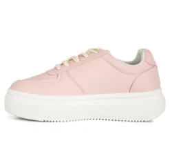 Women's London Rag Cross Stitch Platform Sneakers