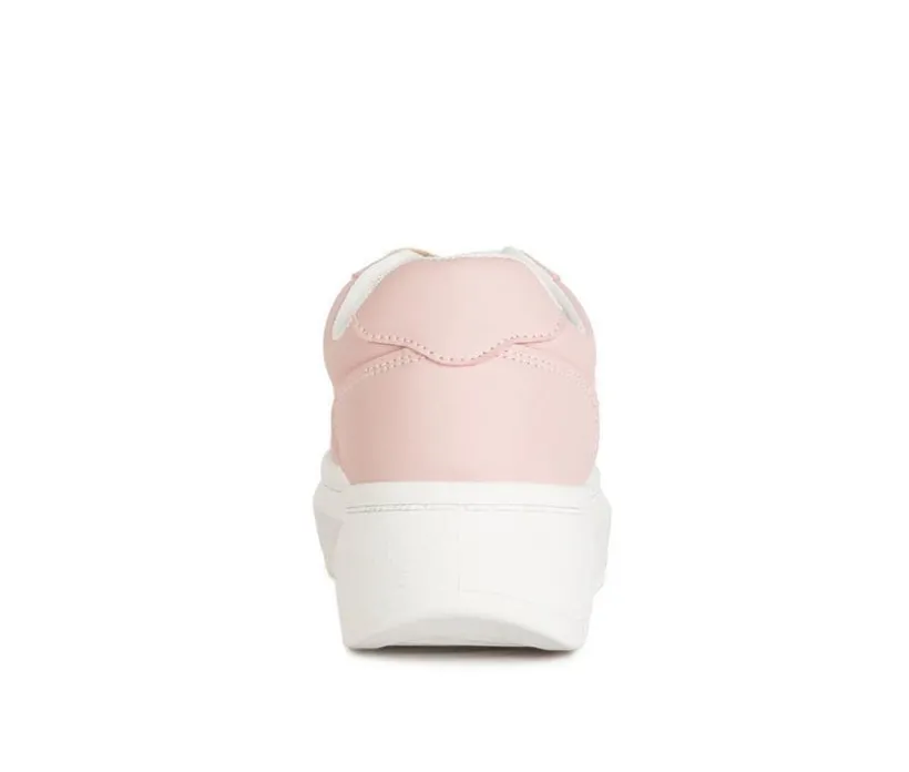 Women's London Rag Cross Stitch Platform Sneakers