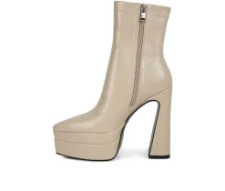 Women's London Rag Dextra Platform Heeled Booties