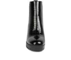 Women's London Rag Fox Block Heel Booties