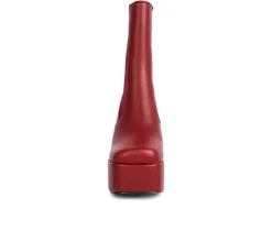 Women's London Rag Frosty Platform Heeled Booties