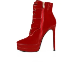 Women's London Rag Gangup Platform Stiletto Booties