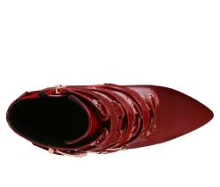 Women's London Rag Gangup Platform Stiletto Booties