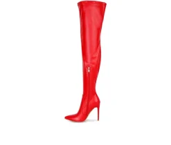 Women's London Rag Gush Over Over The Knee Stiletto Boots