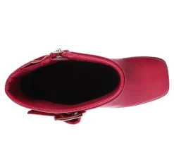 Women's London Rag Hot Cocoa Platform Heeled Booties