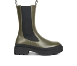 Women's London Rag Jolt Mid Calf Chelsea Boots