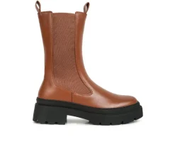 Women's London Rag Jolt Mid Calf Chelsea Boots