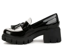 Women's London Rag Jonah Chunky Heeled Loafers