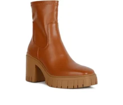 Women's London Rag Kokum Platform Heeled Booties