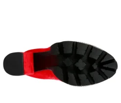 Women's London Rag Maple Over The Knee Heeled Boots