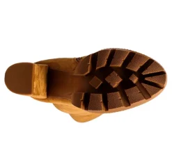 Women's London Rag Maple Over The Knee Heeled Boots