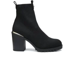 Women's London Rag Medusa Block Heel Booties