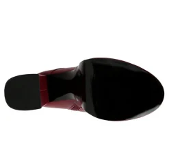 Women's London Rag Meows Lace Up Platform Heeled Boots