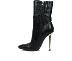 Women's London Rag Nicole Stiletto Booties