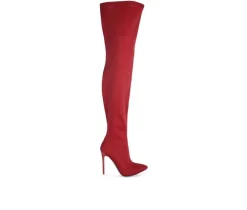 Women's London Rag No Calm Over The Knee Stiletto Boots