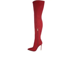 Women's London Rag No Calm Over The Knee Stiletto Boots