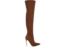 Women's London Rag No Calm Over The Knee Stiletto Boots