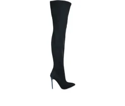 Women's London Rag No Calm Over The Knee Stiletto Boots