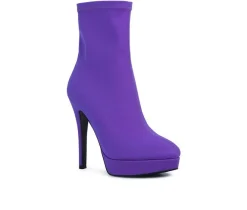 Women's London Rag Patotie Stiletto Booties