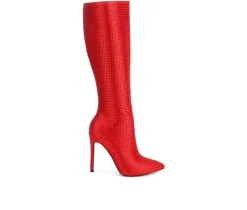 Women's London Rag Pipette Knee High Stiletto Boots