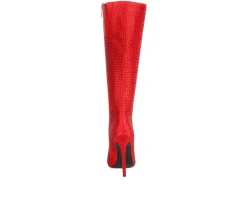 Women's London Rag Pipette Knee High Stiletto Boots