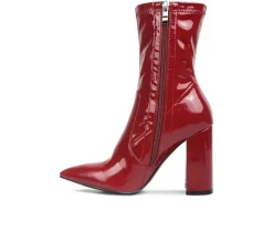 Women's London Rag Pluto Mid Calf Heeled Booties