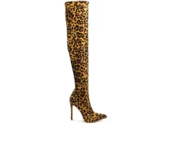 Women's London Rag Pokey Over The Knee Heeled Boots