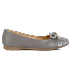 Women's London Rag Rhinestone Toe Cap Flats