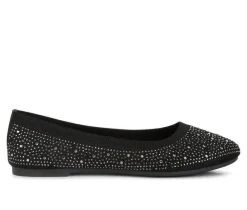 Women's London Rag Rhinestone Ballet Flats