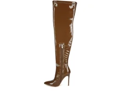 Women's London Rag Riggle Over The Knee Stiletto Boots