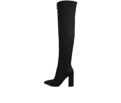 Women's London Rag Ronettes Over The Knee Heeled Boots