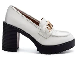 Women's London Rag Sachs Platform Heeled Loafers