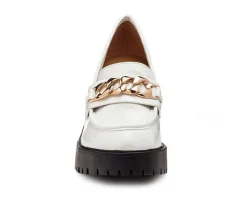 Women's London Rag Sachs Platform Heeled Loafers