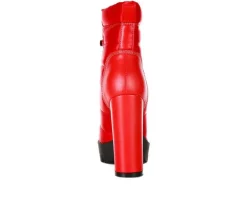 Women's London Rag Scotch Lace Up Heeled Booties