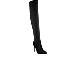 Women's London Rag Tigerlily Over The Knee Stiletto Boots