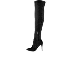 Women's London Rag Tigerlily Over The Knee Stiletto Boots
