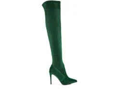 Women's London Rag Tigerlily Over The Knee Stiletto Boots