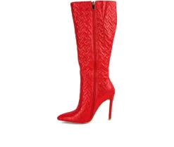 Women's London Rag Tinkles Knee High Stiletto Boots