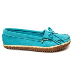 Women's Minnetonka Kilty Tread Moccasins