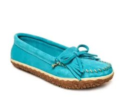 Women's Minnetonka Kilty Tread Moccasins