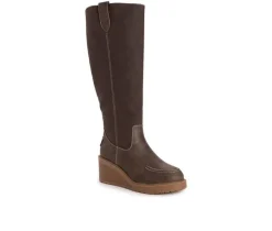Women's MUK LUKS Sloane Knee High Wedge Boots