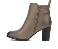 Women's New York and Company Angie 2 Heeled Booties