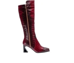 Women's Ninety Union London Knee High Heeled Boots