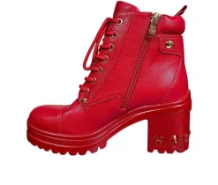 Women's Ninety Union Thunder Heeled Combat Boots