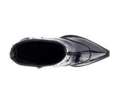 Women's Olivia Miller Bling Mid Calf Booties