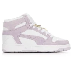 Women's Puma Rebound High-Top Sneakers