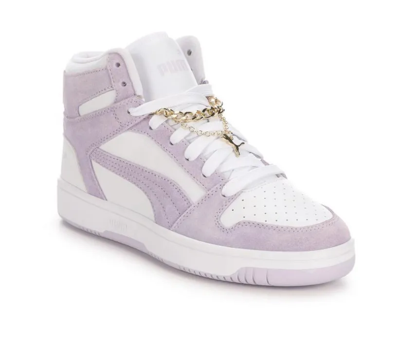 Women's Puma Rebound High-Top Sneakers